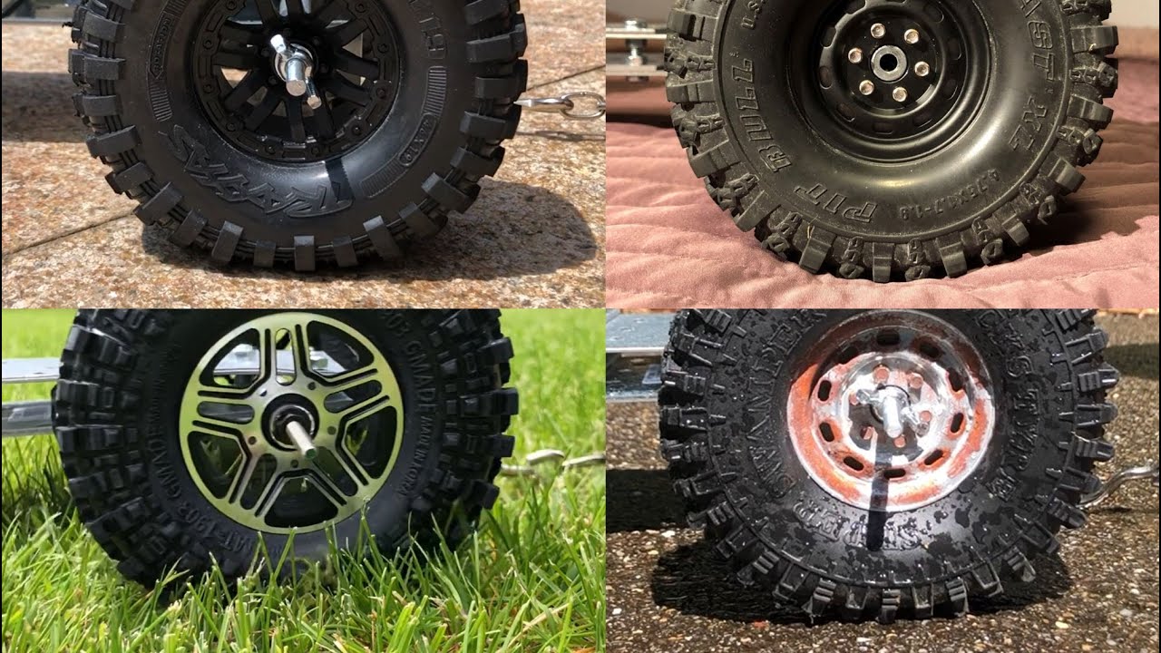 What is the most sticky tire for RC 1:10 Crawlers?