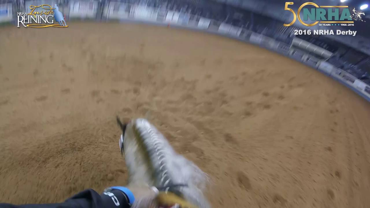 2016 NRHA Open Derby Finals Andrea Fappani & Platinum Vintage GoPro video