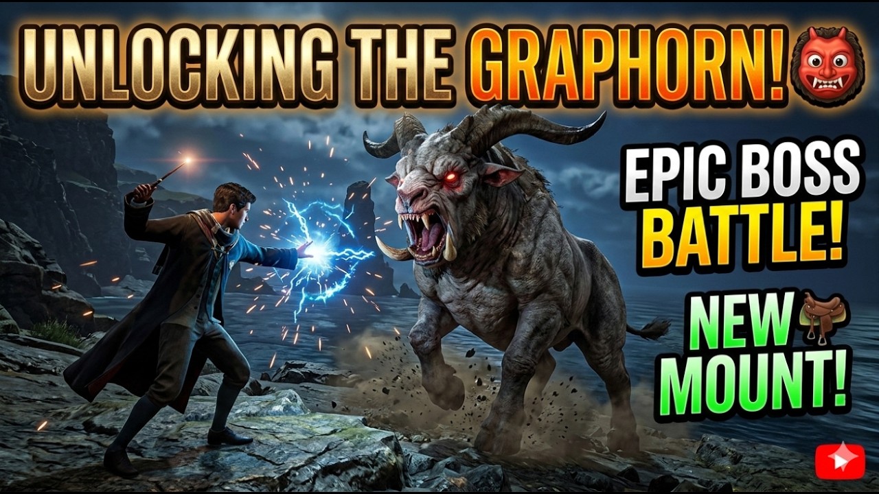UNLOCKING THE GRAPHORN! 👹 | Epic Boss Battle & New Mount | Hogwarts Legacy