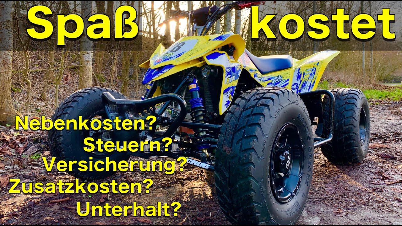 Nebenkosten beim Quadkauf / Spa&szlig; kostet Quad & ATV / Quad-Vlog ToxiQtime