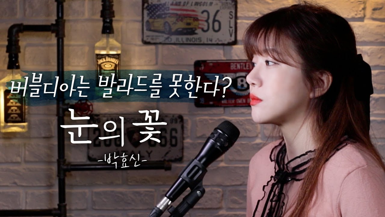 눈의꽃이 그렇게 부르기 힘들다며? 그래서 내가 했즤~! (박효신)