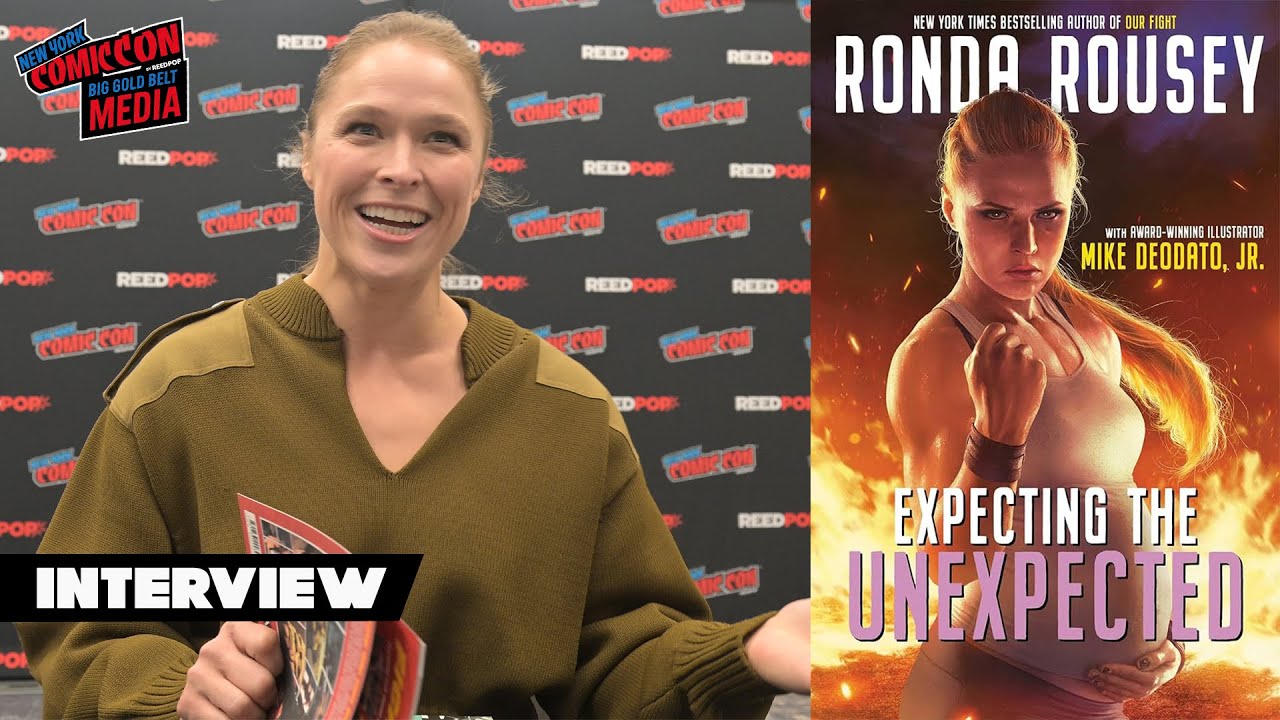 Интервью с Рондой Раузи | Графический роман «Ожидая неожиданного» | NYCC