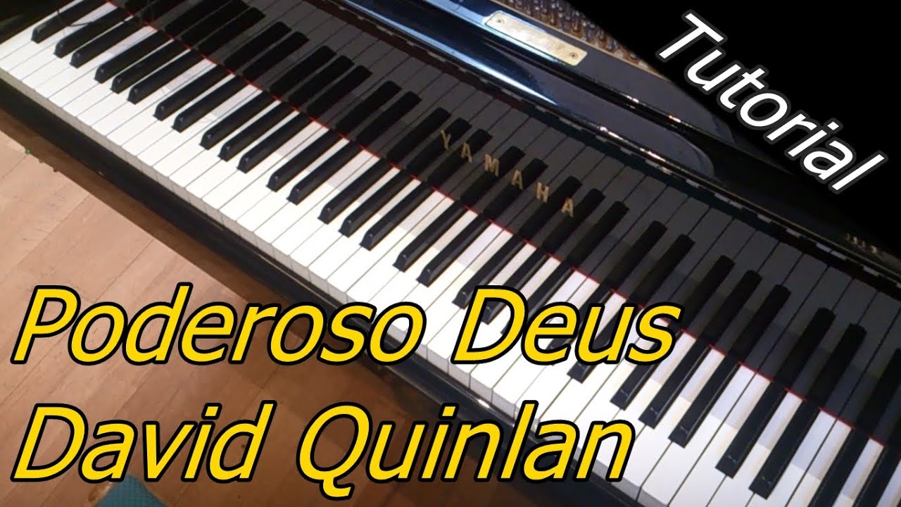 Tutorial - Poderoso Deus - Teclado