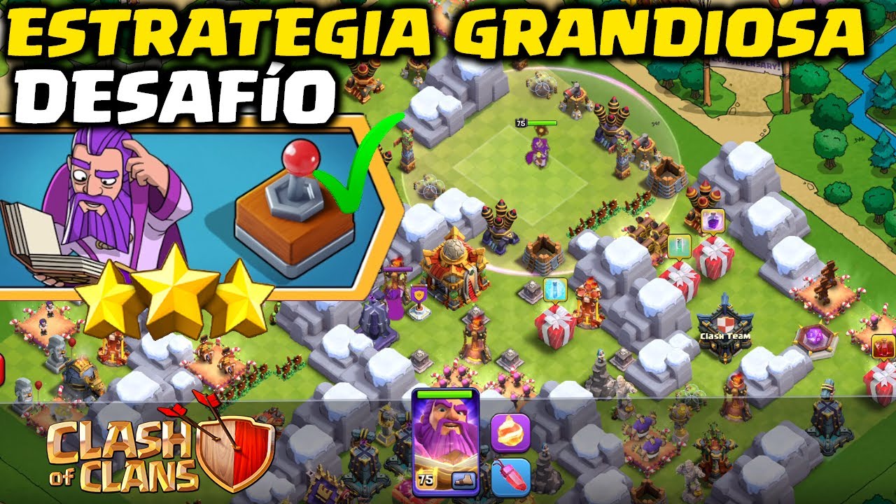 ⭐⭐⭐ Estrategia PERFECTA para el Desaf&iacute;o &ldquo;ESTRATEGIA GRANDIOSA&rdquo; 👑 Clash of Clans