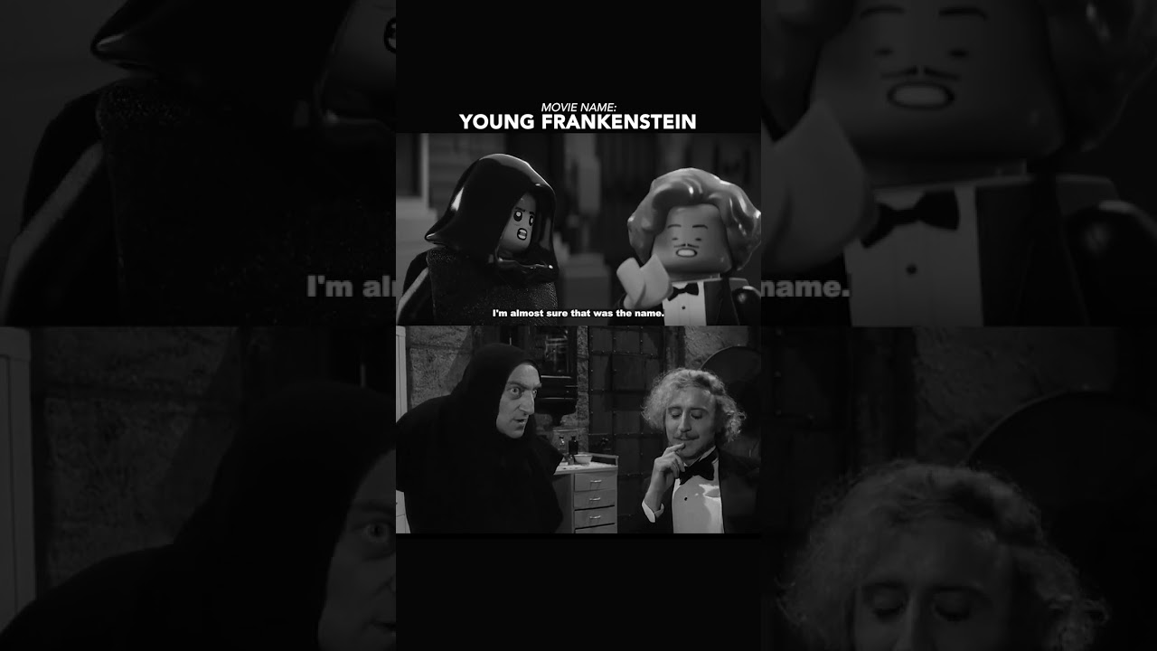 Young Frankenstein ... in LEGO - Abby Normal [4K]