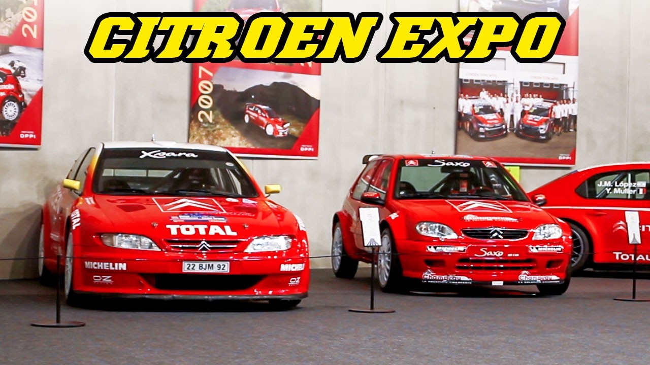 Citroën Sport 60 years EXPO, Hélice 2025 | Xsara, Saxo, C4 WRC, ZX Dakar, BX4 Gr.B, 2CV, SM, DS21