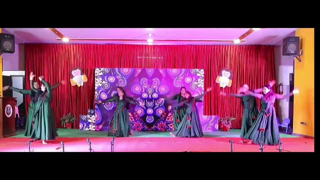 Kinder Fest 2025🌼 #parents dance💃When parents hit the stage for their little stars ✨️