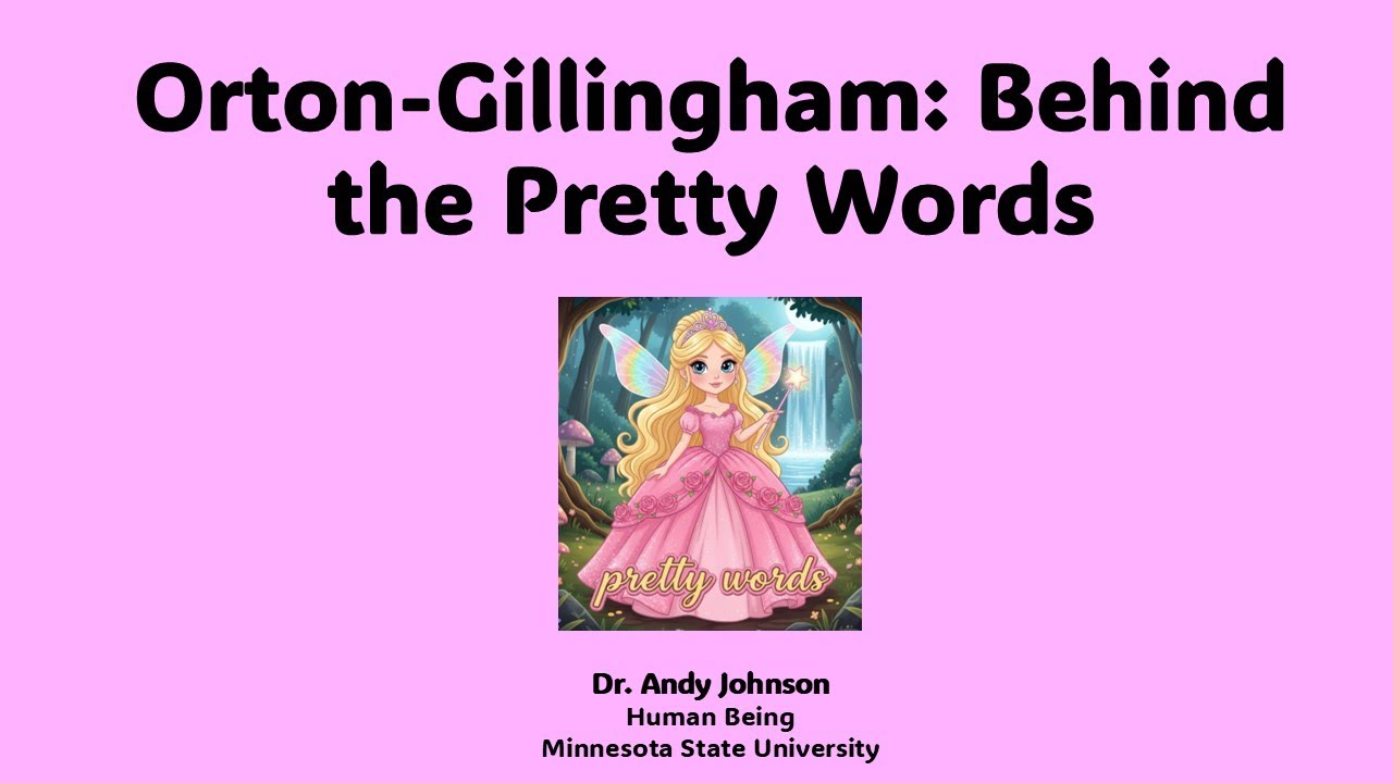 Orton-Gillingham: Behind the Pretty Sords
