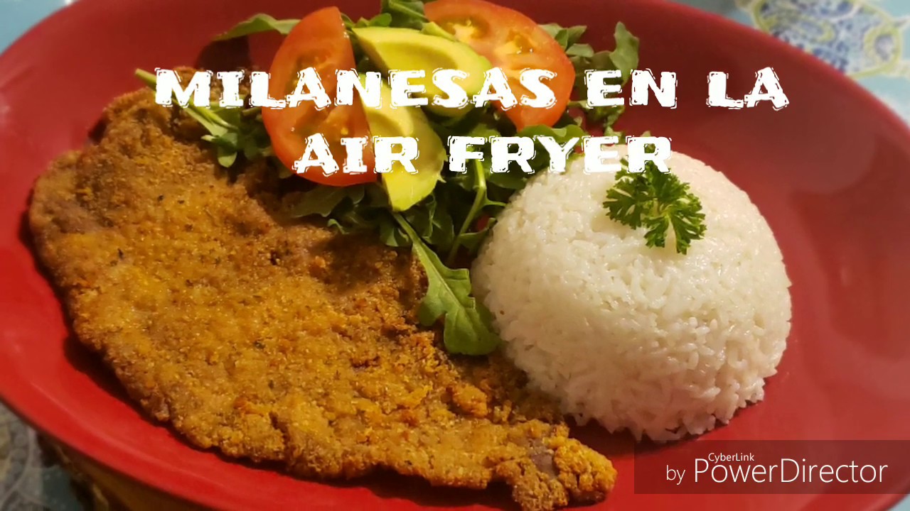 MILANESAS EN LA AIR FRYER