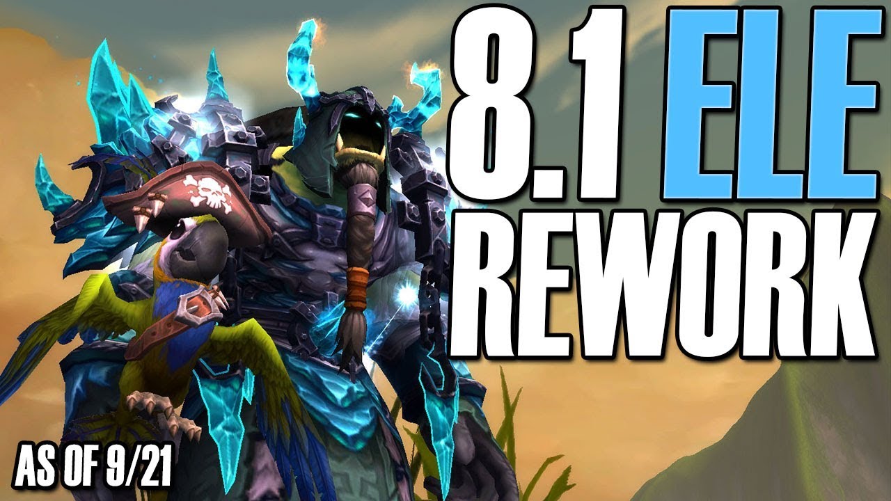 ⚡8.1 ELEMENTAL SHAMAN REWORK: Bye Talents, Hello 2x Flame Shock, Lightning, Roots⚡#ELEDREAM⚡