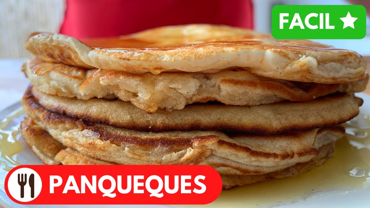 PANQUEQUES CASEROS | FÁCILES, RÁPIDOS Y SUPER ESPONJOSOS