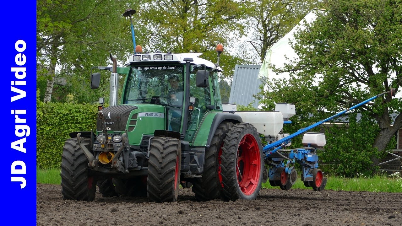 2022 | Fendt 312 + Monosem | Mais zaaien | Bloemendal Elspeet | Maize seeding | Mais aussaat