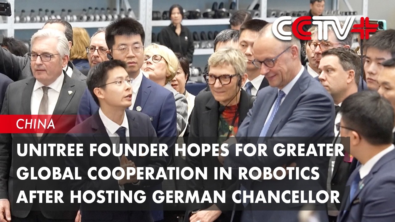 Unitree Founder Hopes for Greater Global Cooperation in Robotics After Hosting German Chancellor