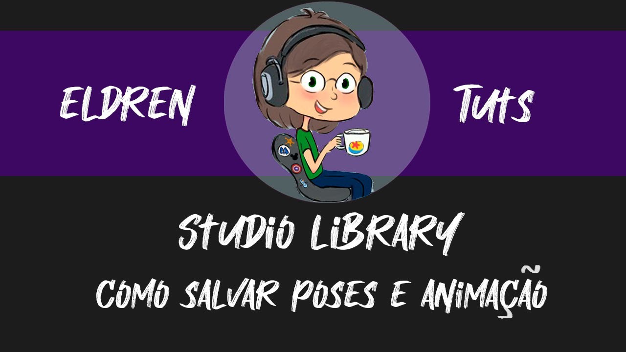 Studio Library: Como salvar Poses e Animação