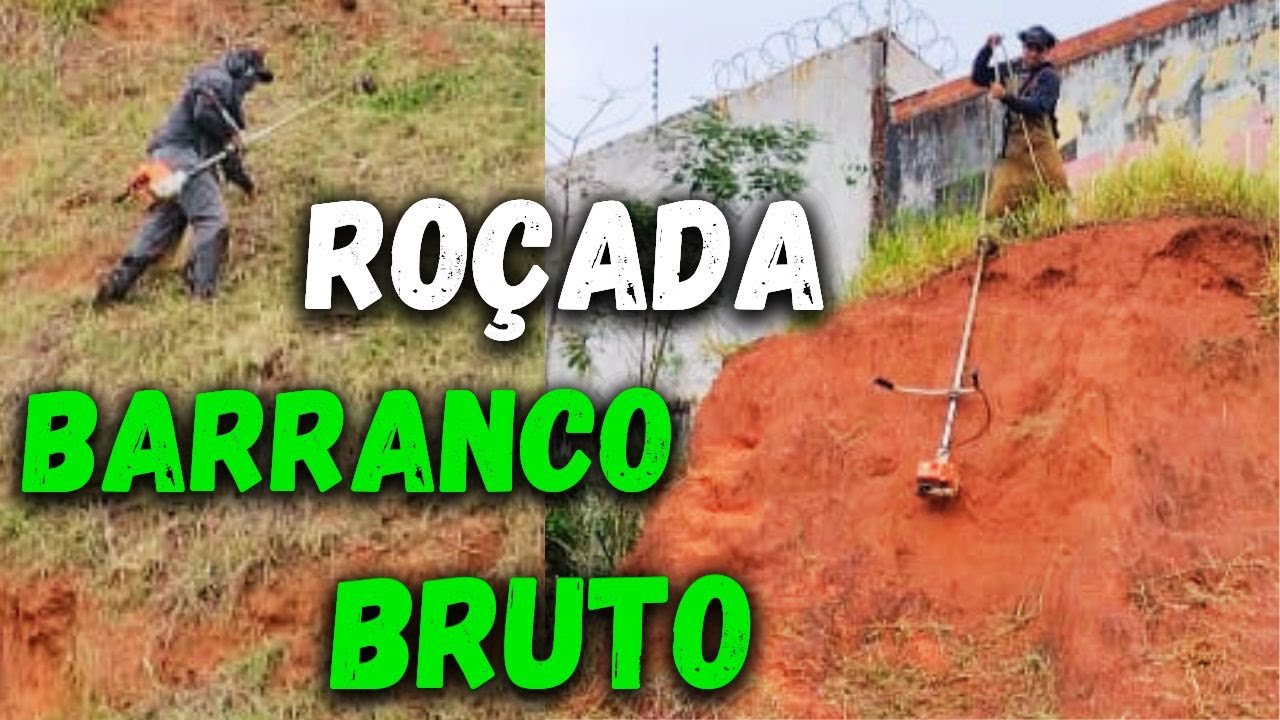 COMO ROÇAR UM BARRANCO | DICAS VALIOSAS | DIA DIA DO JARDINEIRO