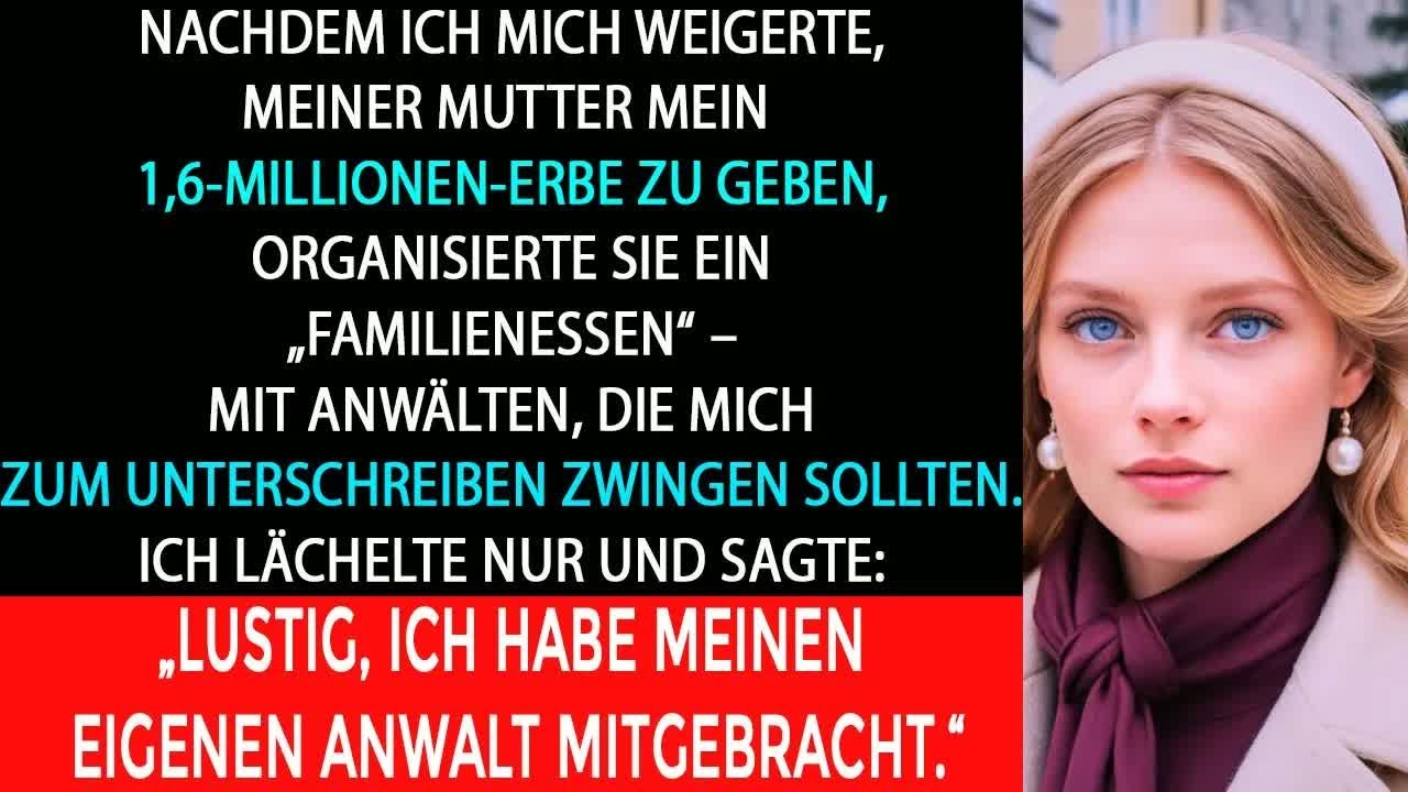 Mama nannte mich gierig, weil ich kein Luxus Dinner für 30 Leute zahlen wollte – das war zu viel