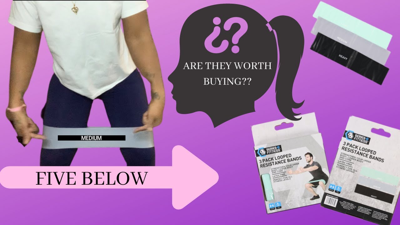 FIVE BELOW Resistance Bands | Are They Really Worth Your Penny?