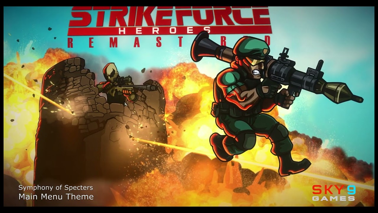 Strike Force Heroes - Updated Menu