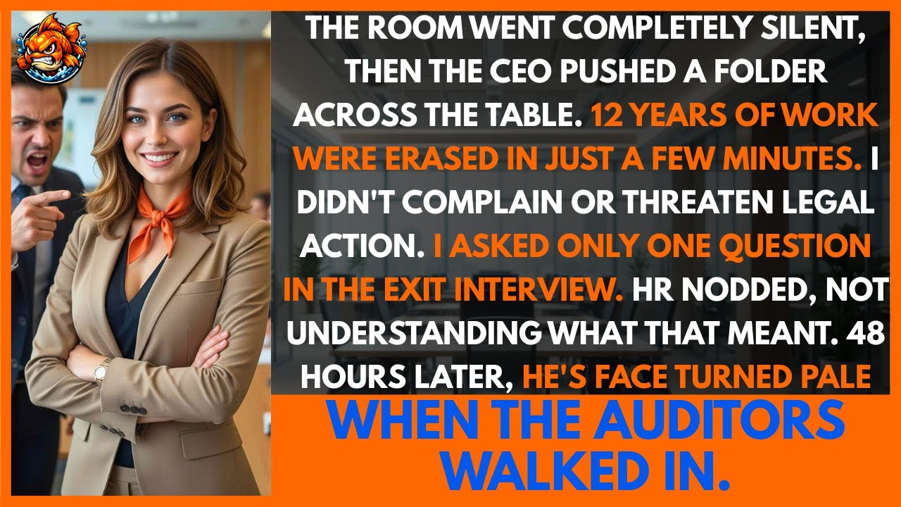 I Was Fired for “Not a Cultural Fit” After 12 Years — The Audit Started With My Exit Interview