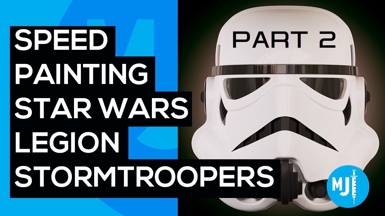 How to Speed Paint Star Wars Legion Storm Troopers (PART TWO)