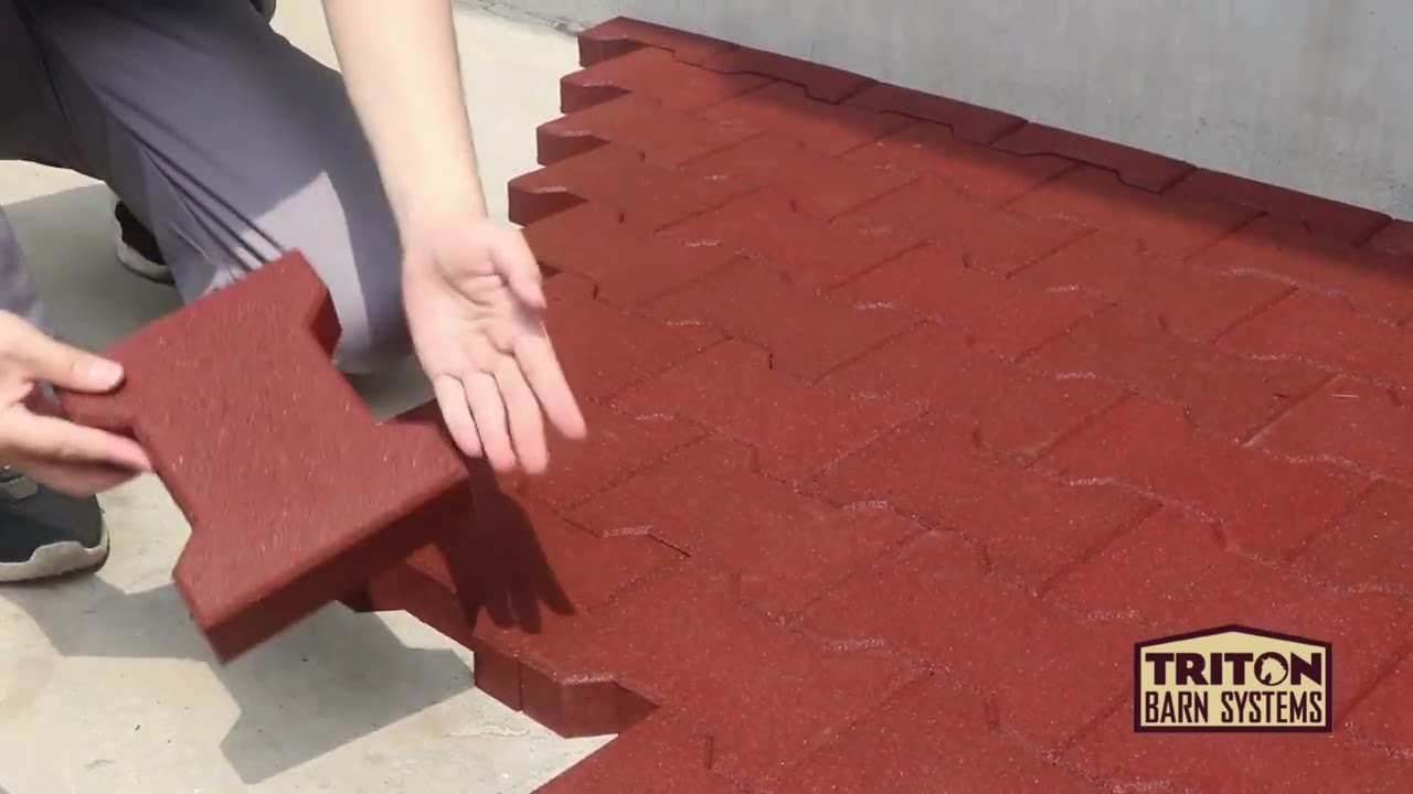 How to Install Rubber Pavers &ndash; Easy & Efficient