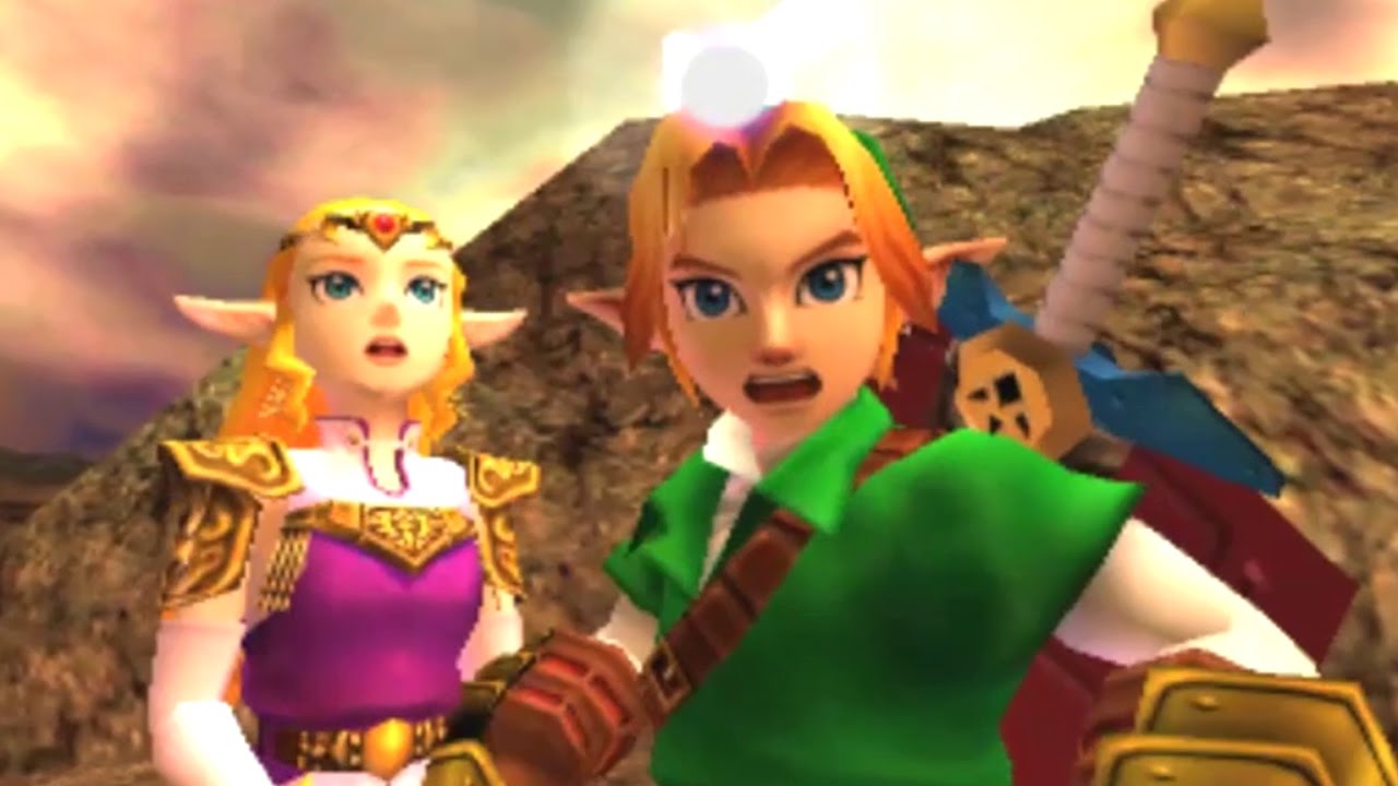 The Legend of Zelda: Ocarina of Time 3D - All Bosses + Ending