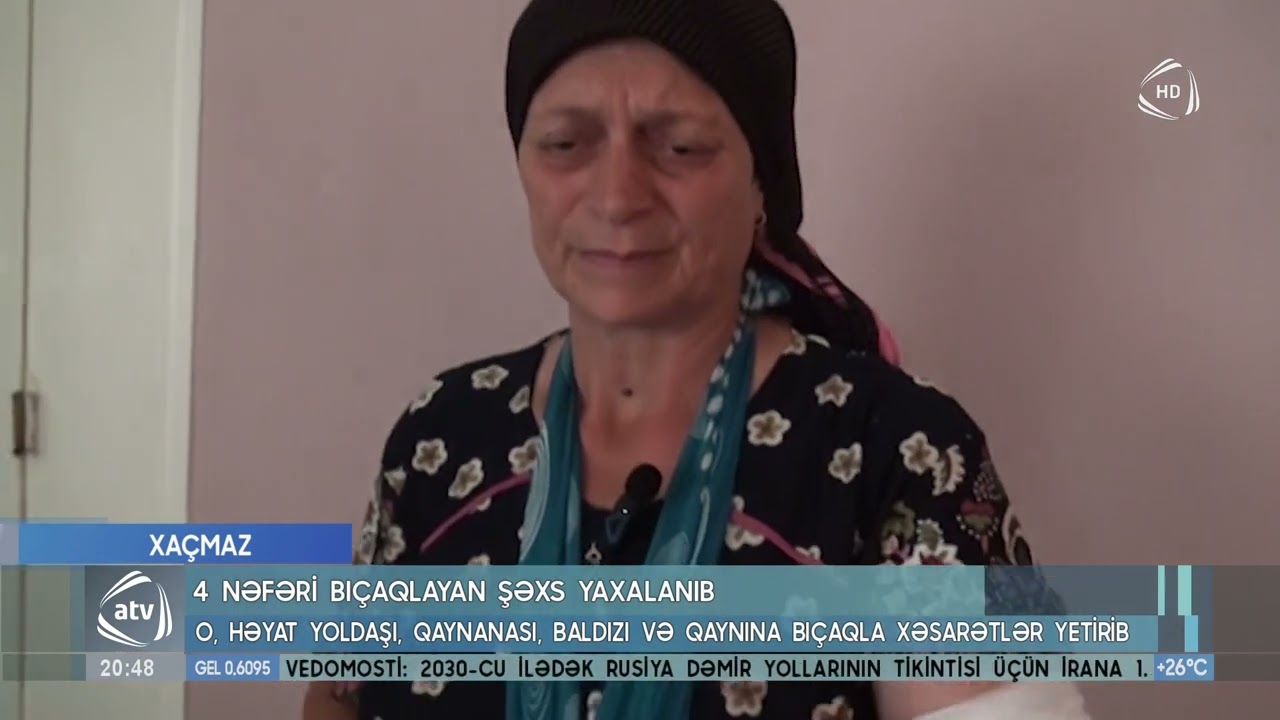 Xaçmazda 4 nəfəri bıçaqlayan şəxs YAXALANIB
