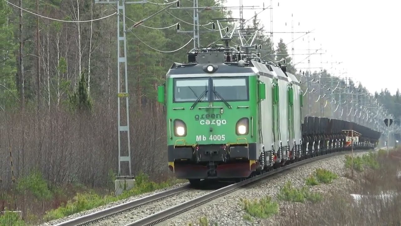Green Cargo Transmontana Stålpendeln Ockelbo 16April22