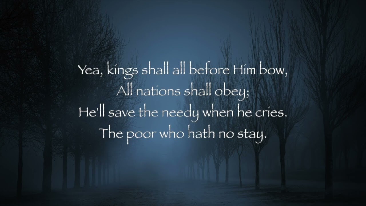 Psalm 72 (w/lyrics) female voice
