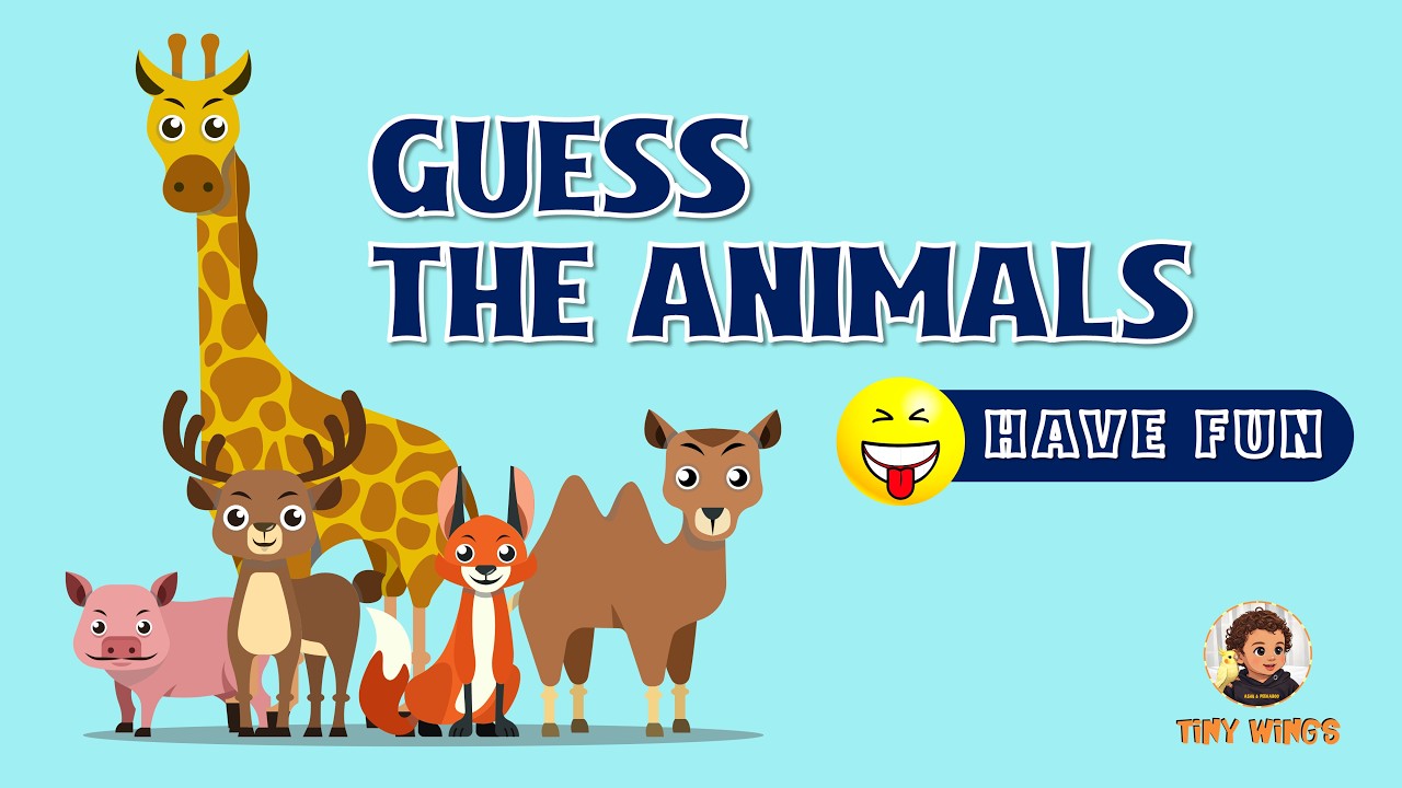 👉 Guess the 10 Animals 🐾 | Animal Quiz for Kids | Fun Learning Game | Kids Quiz Challenge