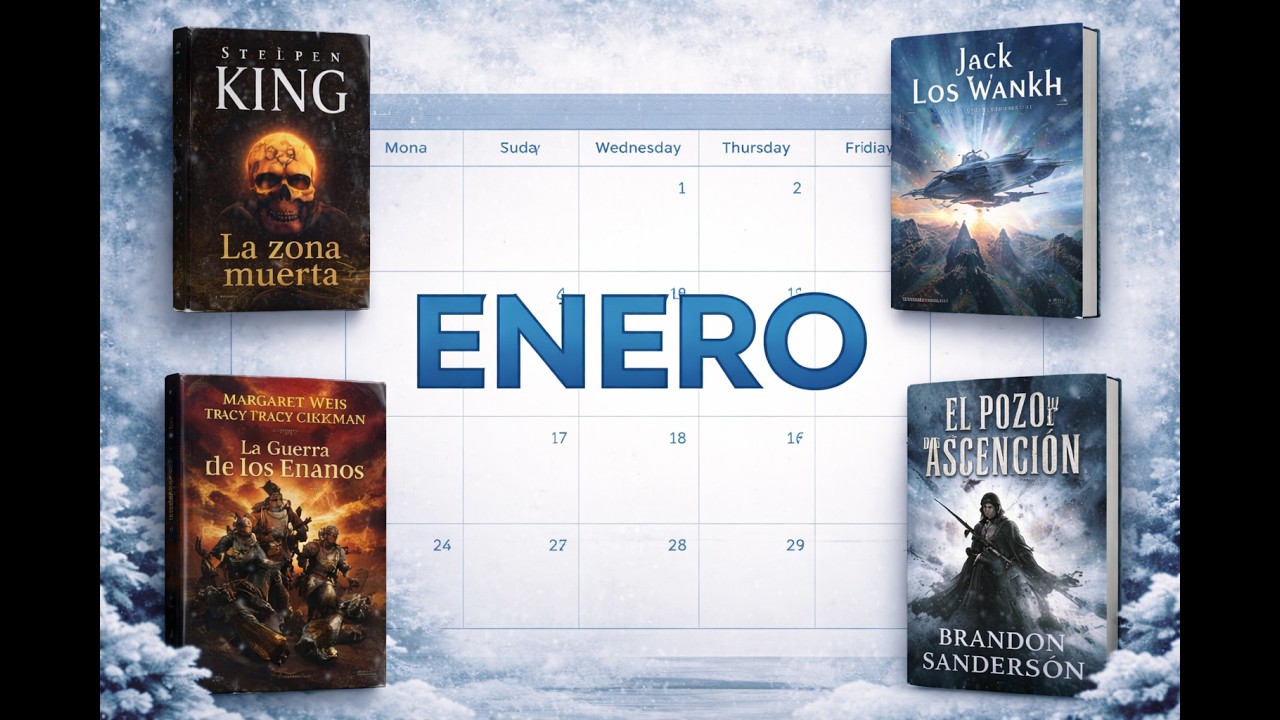Libros que voy a leer en enero (TBR)