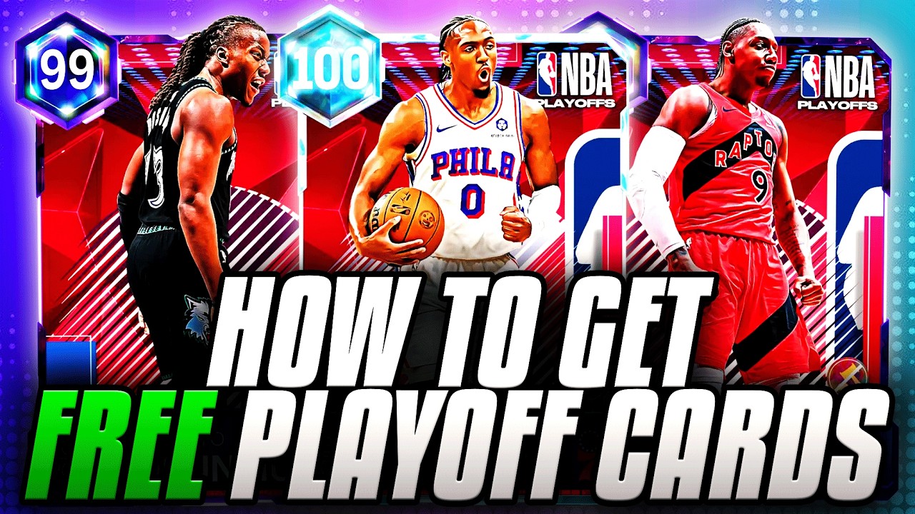 КАК ПОЛУЧИТЬ *БЕСПЛАТНЫЕ* КАРТОЧКИ ПЕРВОГО РАУНДА ПЛЕЙ-ОФФА В NBA 2K26 MYTEAM!!