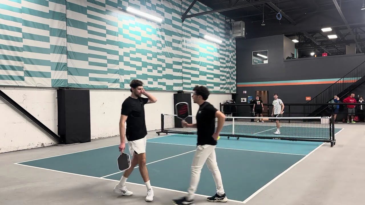 High-Level Pickleball in Canada - Smyth (5.3)/Medjugorac (5.4) vs Morneau (5.6)/Richard (5.1)
