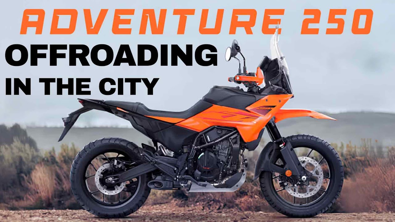 2025 KTM Adventure 250 | Urban Offroad Test Ride in the City!