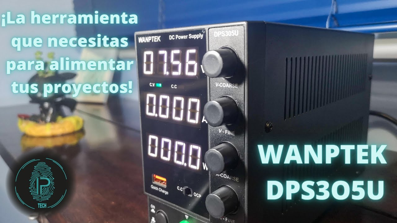 🔧 ¡La herramienta que necesitas para alimentar tus proyectos! || WANPTEK DPS305U⚡