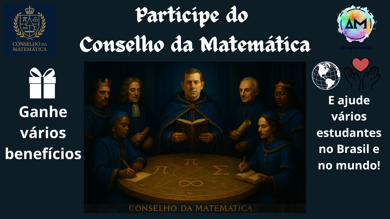 Vídeo de divulgação - Apoia-se Professor Douglas Maioli - Participe do Conselho da Matemática