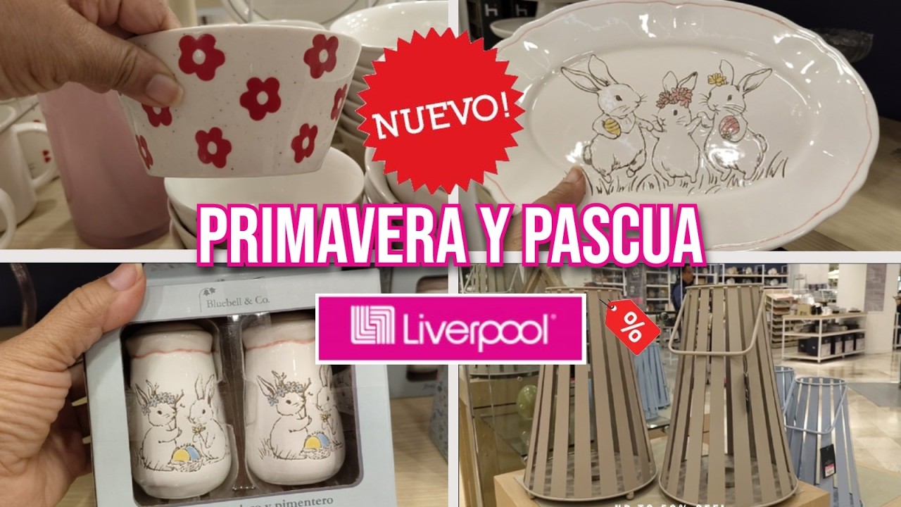 Descuentos🌻Liverpool😍 Lo Más Bonio en Decoración😍Hogar y Cocina🌻Primavera, Pascua y Mucho Más