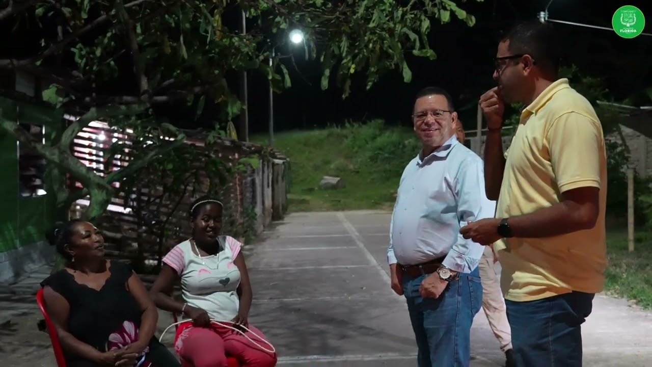 Continúa la modernización a luz led en los barrios de Florida.