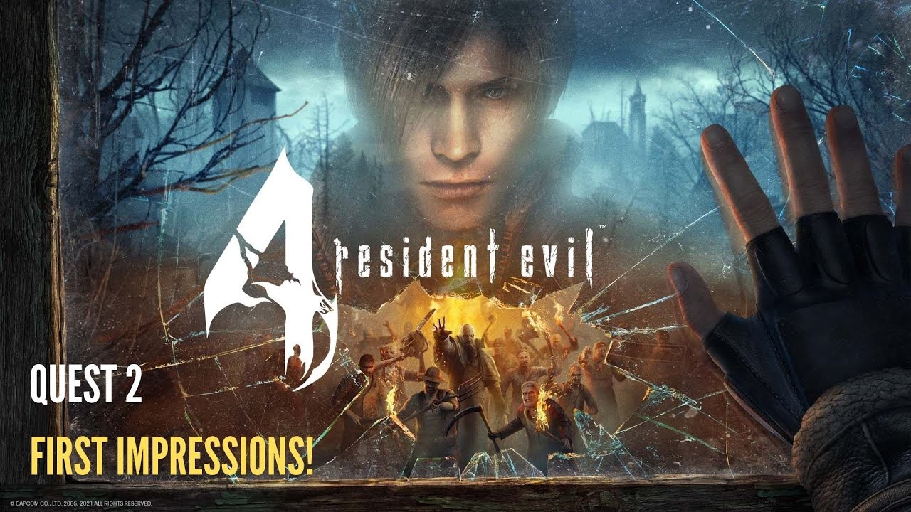 Let's Drunk Play RESIDENT EVIL 4 VR for Oculus Quest 2!