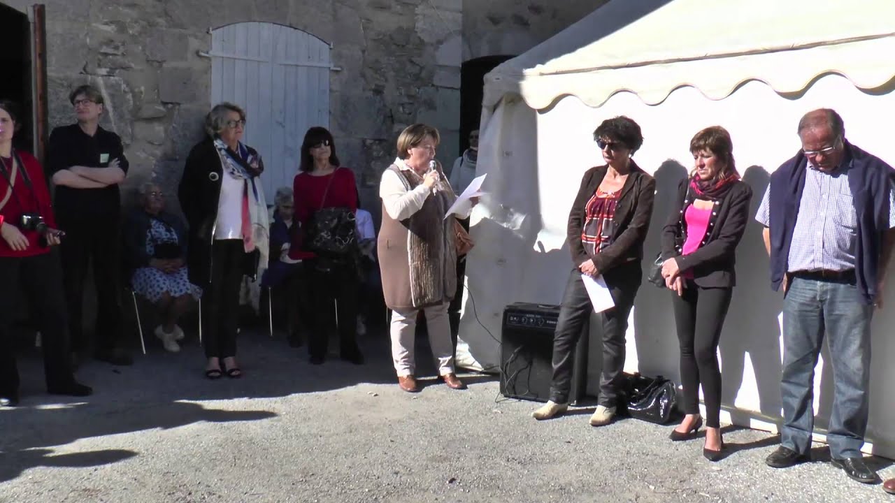 festival du livre Colmars les Alpes , les discours (2014)