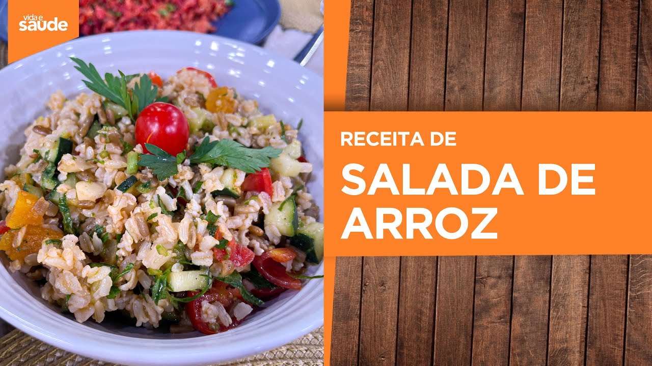 Terça na Cozinha: Arroz - Salada de Arroz (22/08/23)