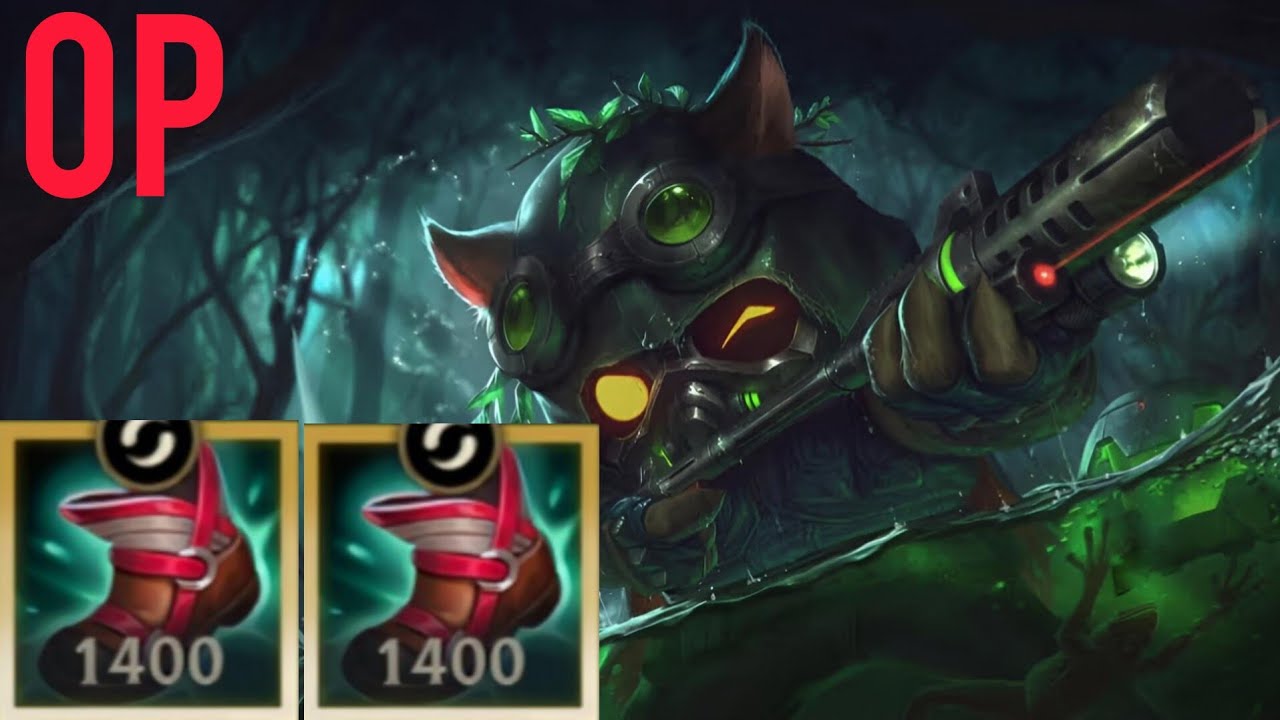 Wild Rift teemo world war 2 mine field build