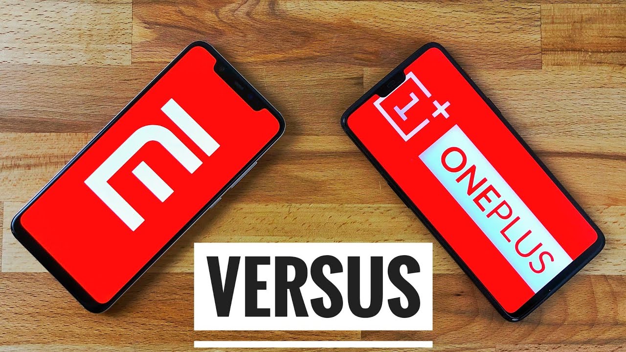 Xiaomi Mi 8 Vs OnePlus 6  Impressionante Speed Test !
