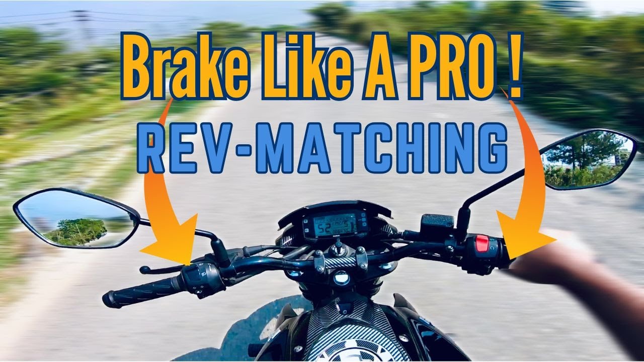 Break with Confidence! All About Rev-Matching & Downshifting on Motorcycle