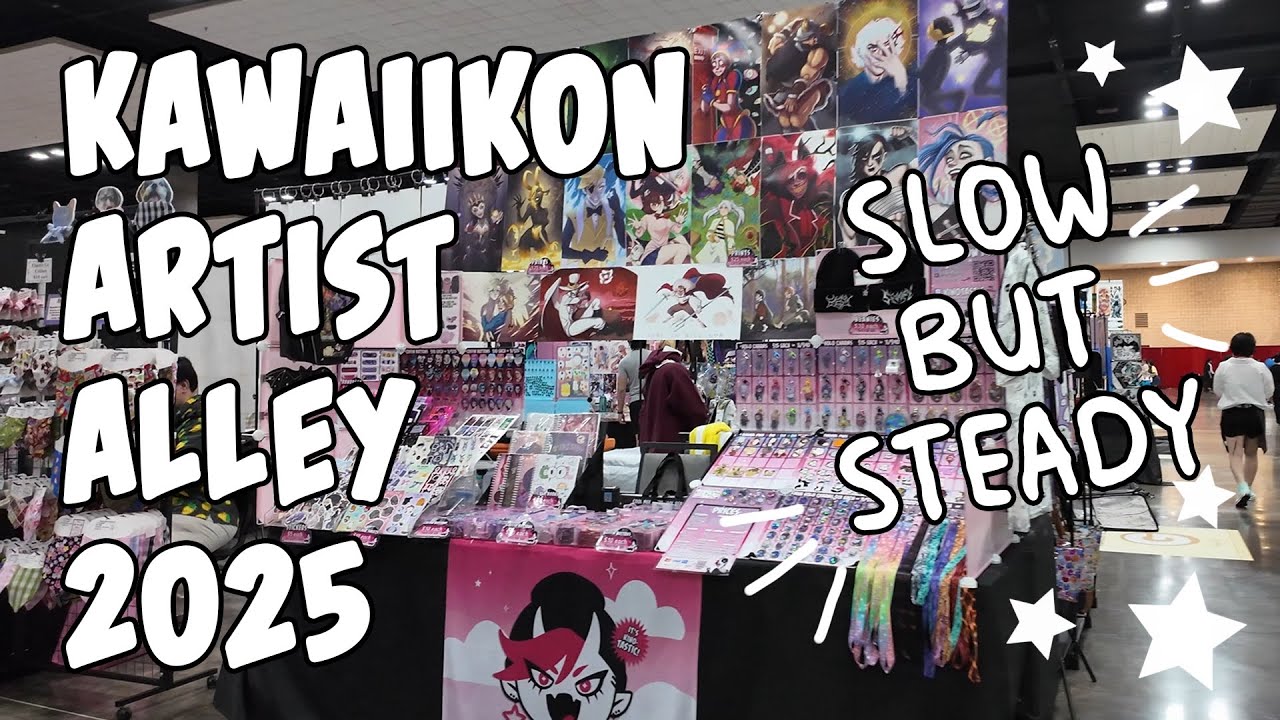 ARTIST ALLEY VLOG 005 ☆ Kawaiikon 2025