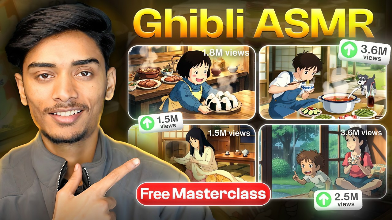 Ghibli Style Video Kaise Banaye AI Se | Step-by-Step Full Workflow Tutorial