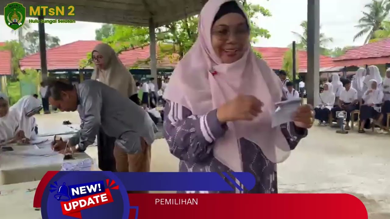 Laporan Utama: Pesta Demokrasi Siswa MTsN 2 HSS Berjalan Sukses dan Demokratis