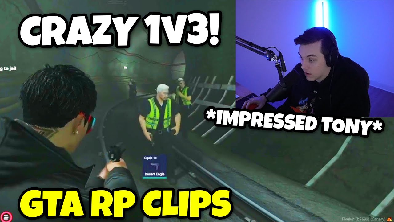 AnthonyZ Reacts To FUNNY GTA RP Clips & More! | GTA 5 RP NoPixel
