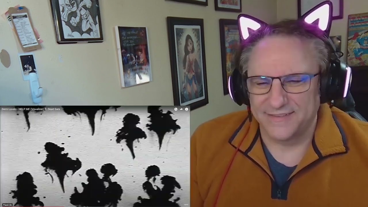 Demi Lovato   HELP ME Visualizer ft  Dead Sara Reaction