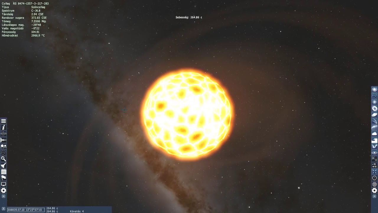 Space Engine 0.980 - Sztorik a szupern&oacute;v&aacute;kr&oacute;l - DGy - emellett kalandoz&aacute;s k&ouml;zt&uuml;k